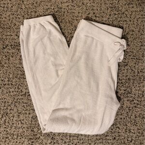 Barefoot Dreams Cozy Chic Ultra Lite Ivory Joggers